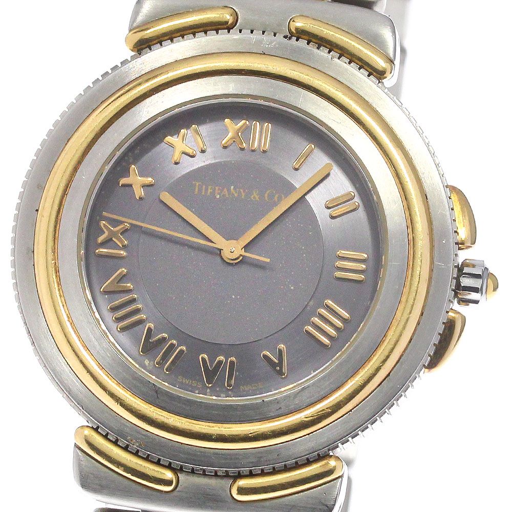ティファニー TIFFANY&Co. M0822 インタリオ K18YGコンビ クォーツ ... ティファニー TIFFANY&Co. M0822 インタリオ K18YGコンビ クォーツ ...