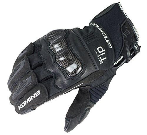 【新品・5営業日で発送】KOMINE(コミネ) コミネ　ＧＫ－８２１　Ｃａｒｂｏｎ　Ｐｒｏｔｅｃｔ　Ｗｎｄｐｒｏｏｆ　Ｇｌｏｖｅｓ　Ｂｌａｃｋ　ＸＬ