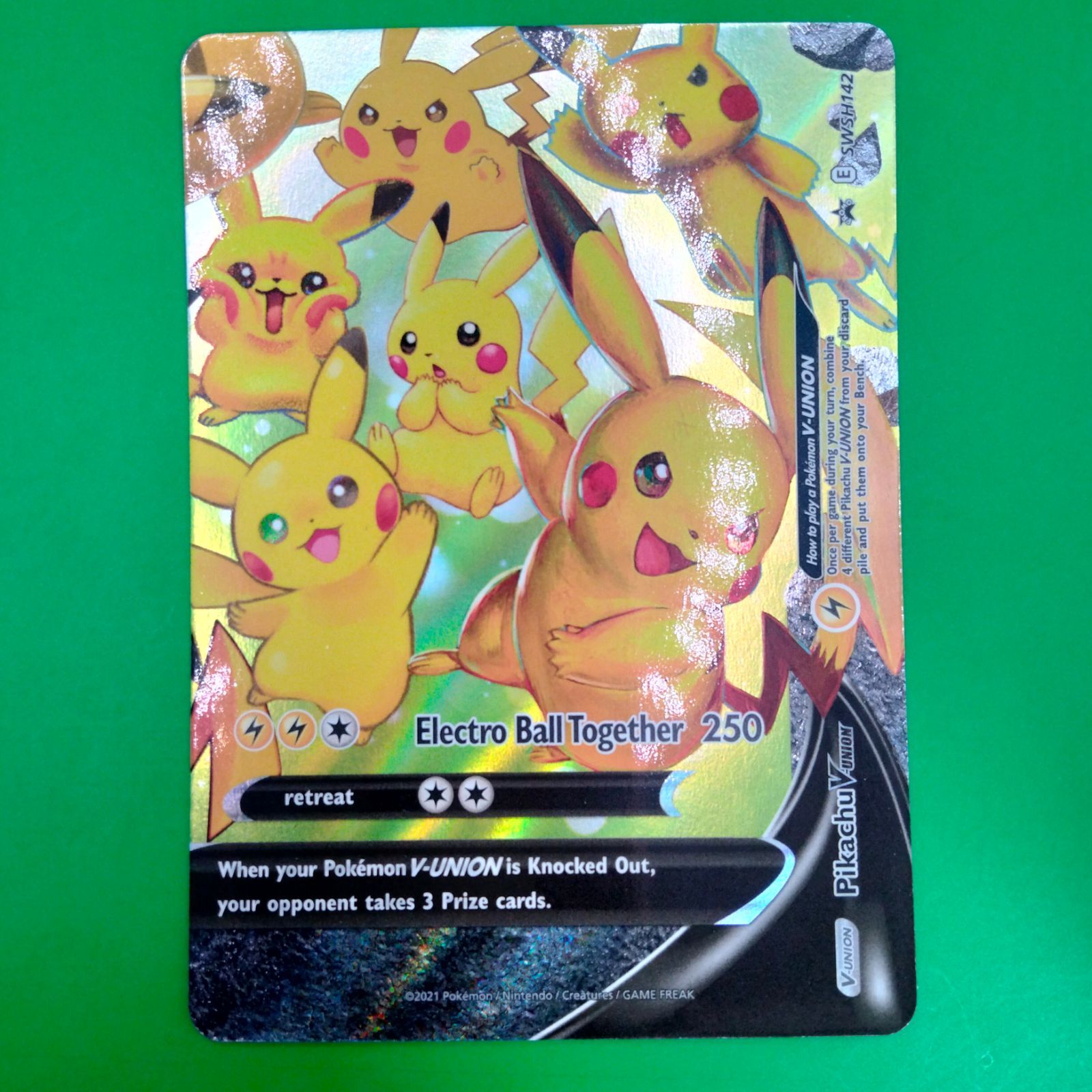 ポケモンカード ピカチュウ Vunion 英語版 プロモ - メルカリ