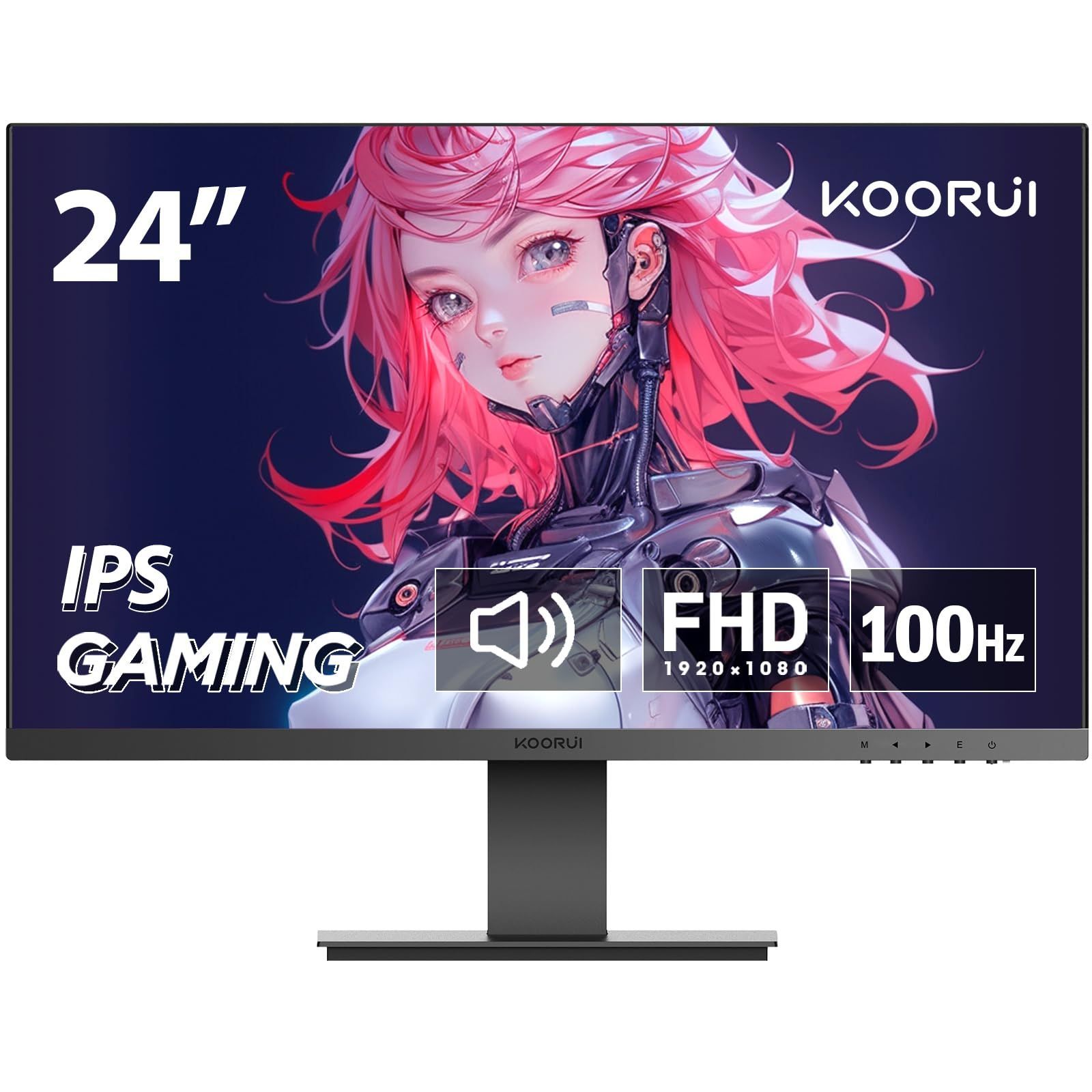 KOORUI ゲーミングモニター 24 インチ KOORUI ゲーミング