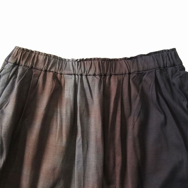 HaaT ハート/ISSEY MIYAKE/グラデーションブルー ロングスカート
