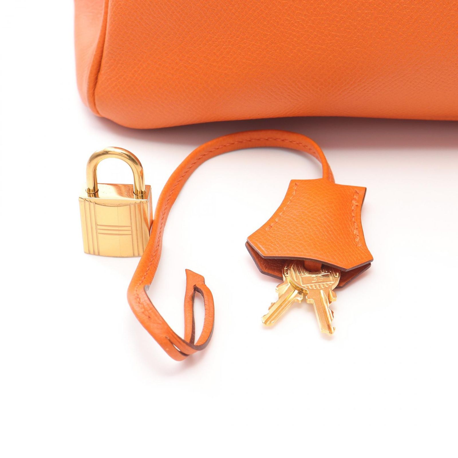 エルメス HERMES ハンドバッグ バーキン35 041702CC マンゴー レザー 