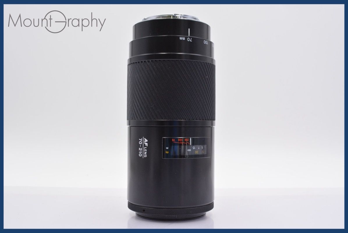 Minolta 【光学極上品】Minolta ミノルタ AF ZOOM 70-210mm F4 レンズ