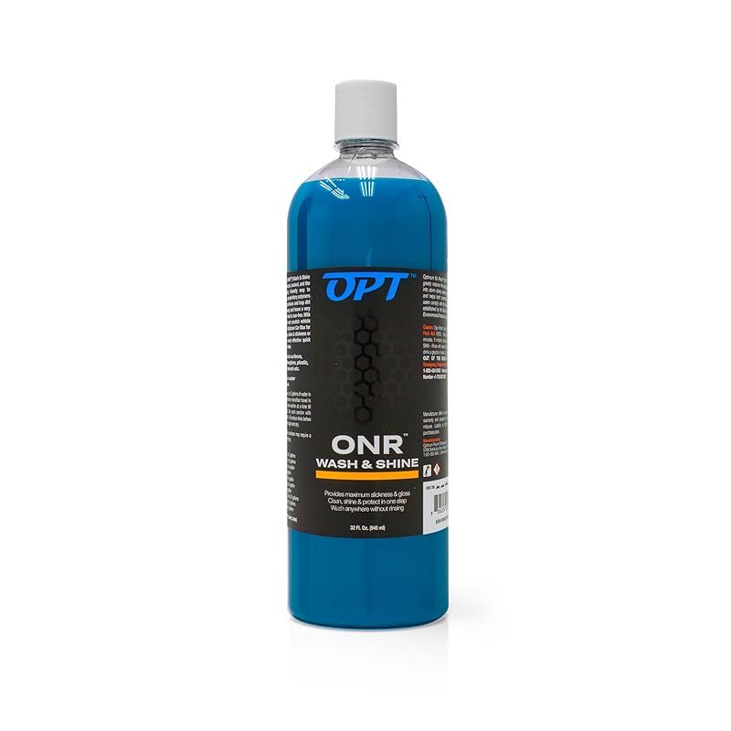 Optimum 水なし洗車剤 946ml リンスレスウォッシュ リンスレス カーシャンプー 洗車 クリーナー 洗車用品 車用 ボディ ガラス タイヤ 簡単 約100台分 0