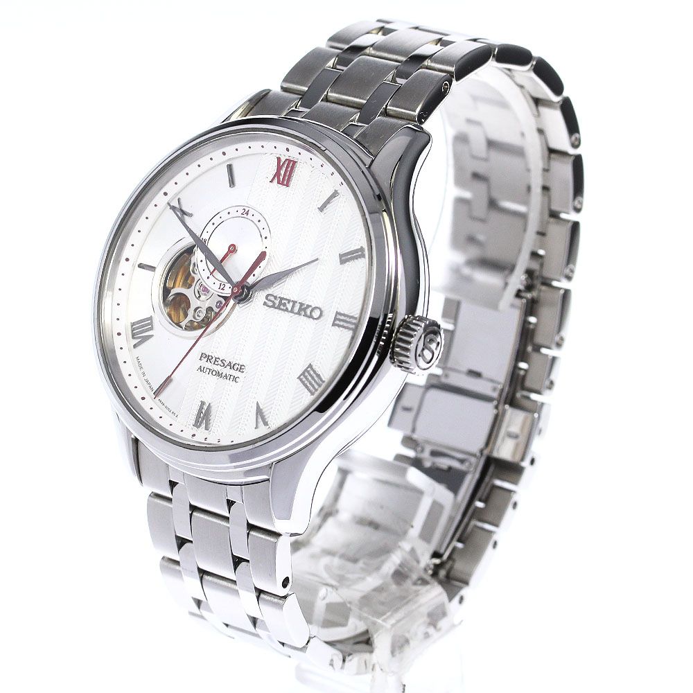 【美品】セイコー SARY203/4R39-00W0 プレサージュ 自動巻き セイコー SEIKO SARY203/4R39-00W0 プレサージュ Japanese Garden 自動