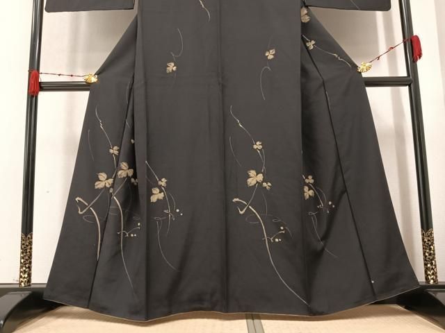 平和屋着物○上質な小紋 鹿の子文 正絹 逸品 AAAZ1777ph