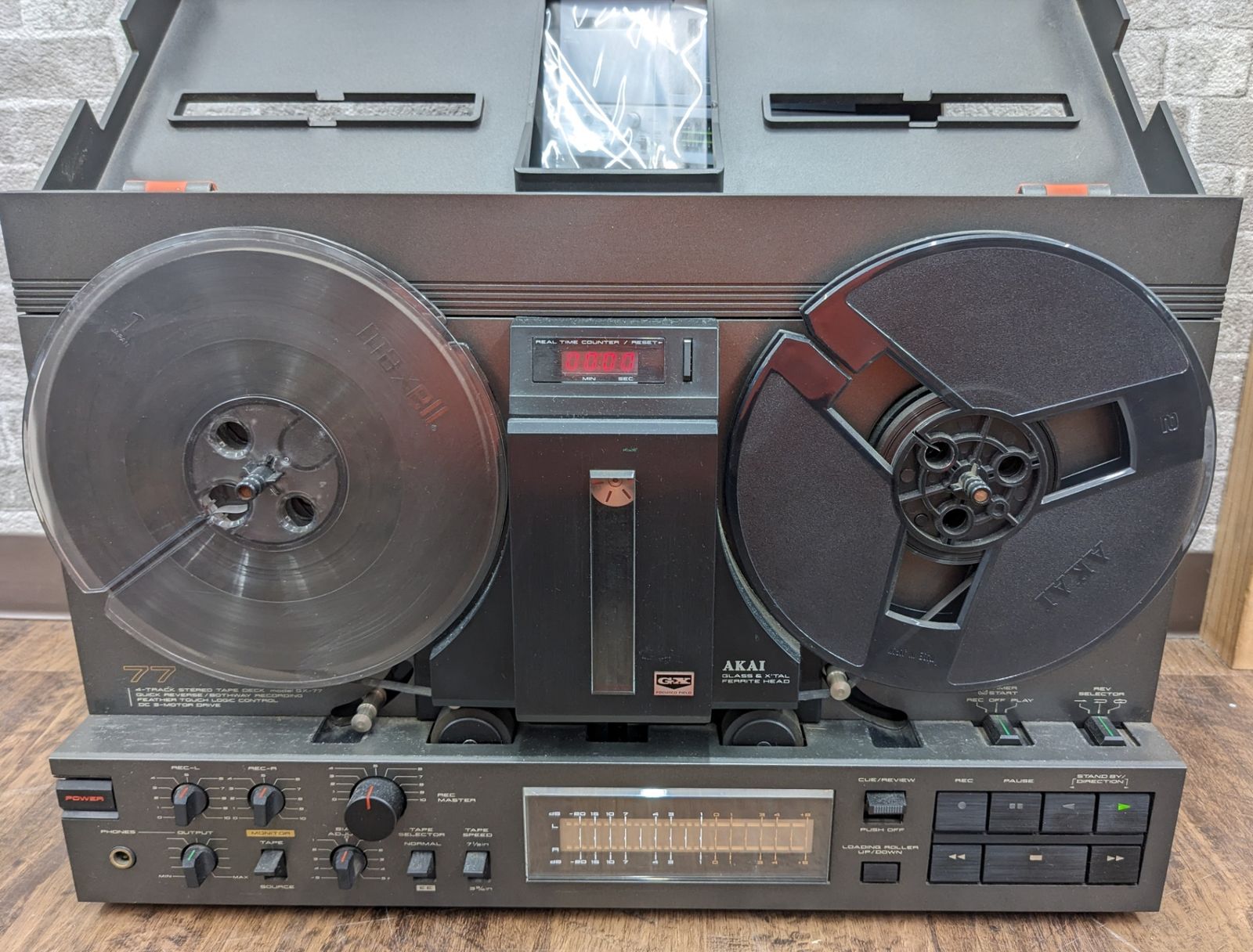 ステレオテープデッキ 1981年