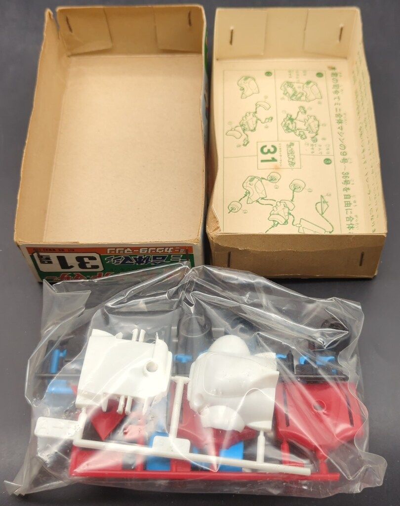 アオシマ ミニ合体マシン/バンキッド・マザー/円盤戦争バンキッド 31号