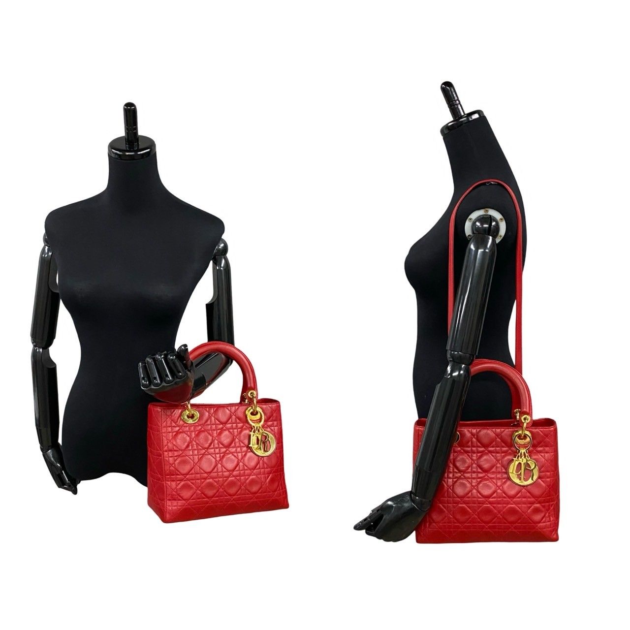ChristianDior ディオール　レディディオール カナージュ 楽天市場】【極美品】Christian Dior ディオール レディ