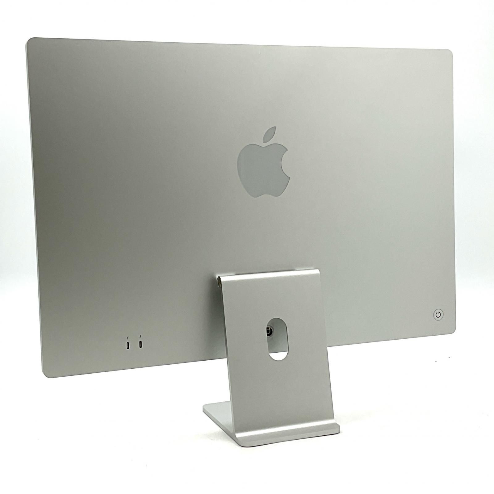 【全額返金保証】【最速発送】Apple iMac 24インチ 2021 /M1 /8GB /256GB /シルバー【美品・動作良好・キーボード/マウス付】