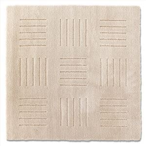 24個セット 吸着式 キッチンマット|台所マット ベージュ 60×60cm 正方形 日本製 洗える ピタプラス ブリック