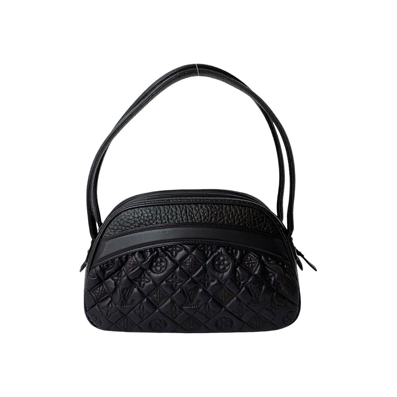 極 美品 袋付 ルイヴィトン モノグラム レザー ボストンバッグ ハンドバッグ 極 美品 袋付き LOUIS VUITTON ルイヴィトン クララ モノグラム