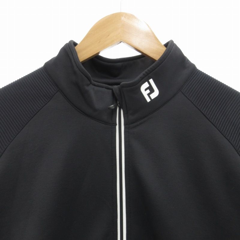 新品❗️FOOTJOY GOLF リブニット フルジップジャケット フットジョイ FootJoy 3D リブニットジャケット ブルゾン ゴルフ