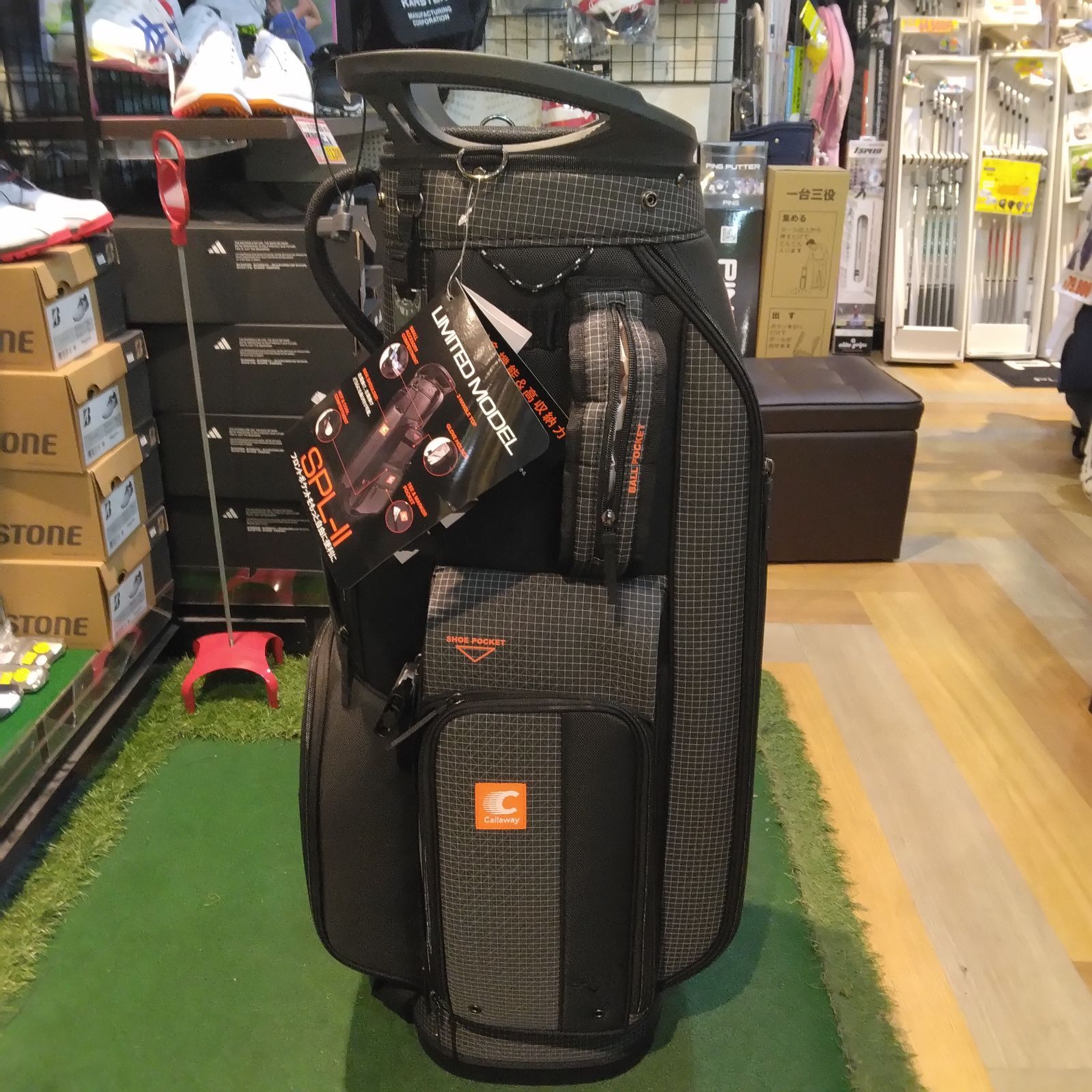 【新品未使用】キャロウェイ 限定モデル 5124501 SPL-II FW 24 JM キャディバッグ ブラック (大崎店）