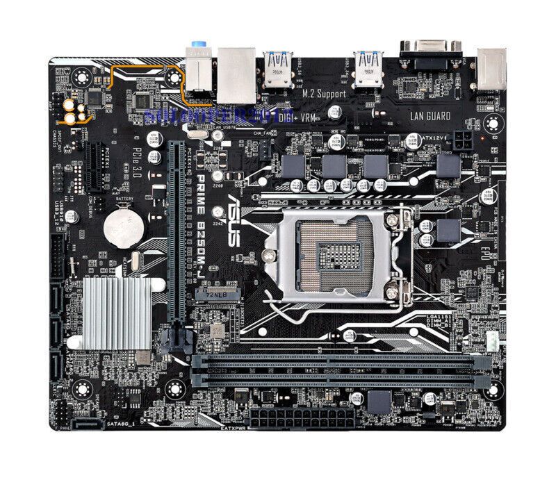 ASUS PRIME B250M-J ソケット LGA 1151 インテル B250 DDR4 DIMM マイクロ ATX マザーボード