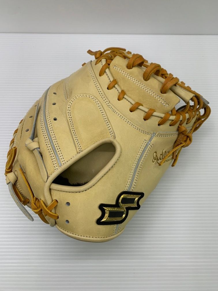 中古品 エスエスケイ SSK プロエッジ アドヴァンスド 硬式 キャッチャーミット AKBM04424 3662 ブラック/右投げのみ】SSK（エスエスケイ）限定 軟式用