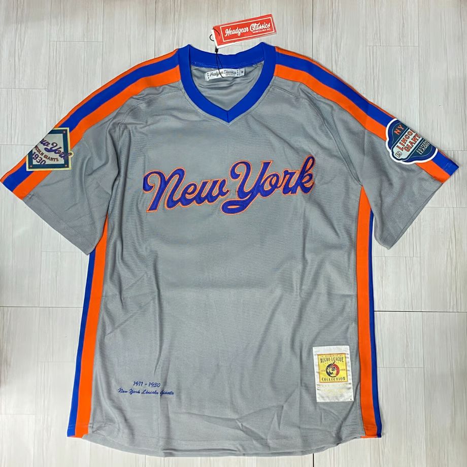 USA限定 Headgear Classics ニグロリーグ NY リンカーン ジャイアンツ BBシャツ LincolnGiants #48