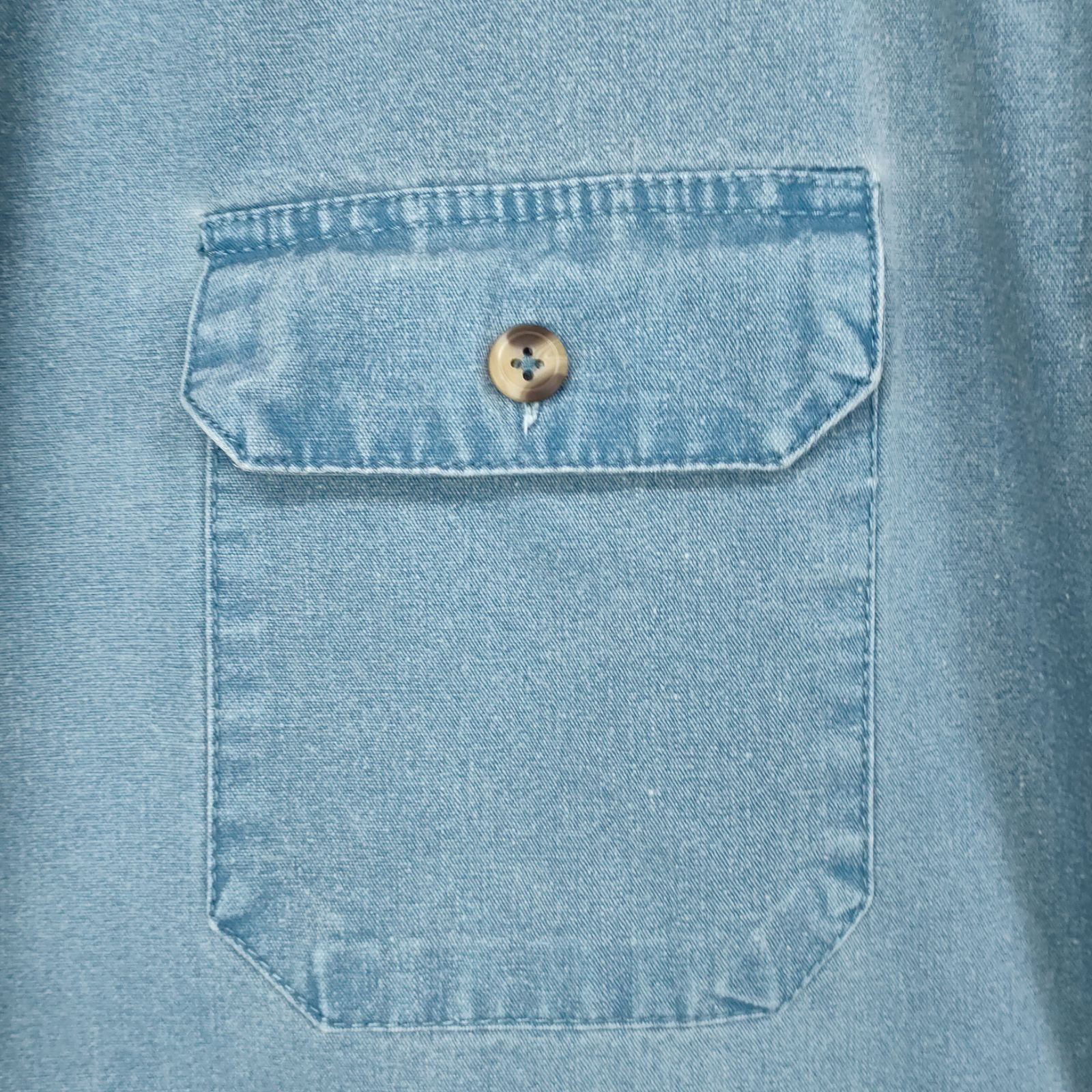 90s パタゴニア patagonia デニムシャツ 長袖 コットン サイズL