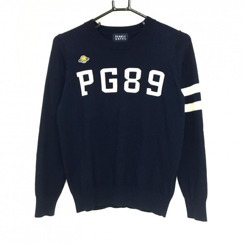 PEARLY GATES セーター ネイビー サイズ0（S） 【公式通販】