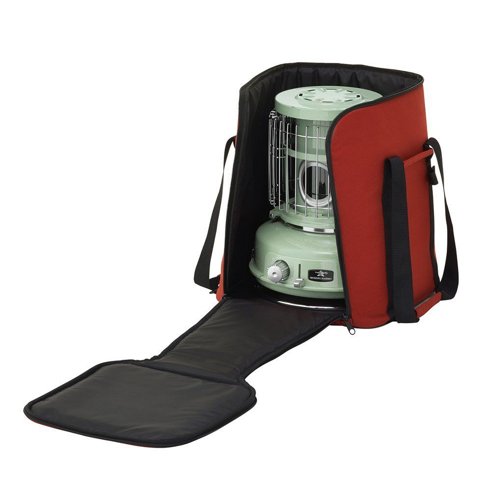 セット Sengoku Aladdin センゴクアラジン ポータブルガスストーブ SAG-BF 02 A G レッド LOGOS ロゴス ヒーターガードキャリー ケース ストーブ ガスストーブ ガス