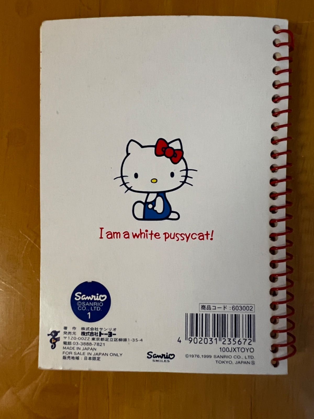 1999年ハローキティメモ帳&ノートセット サンリオ ハローキティ メモ帳 ミニノート2冊セット 1999年
