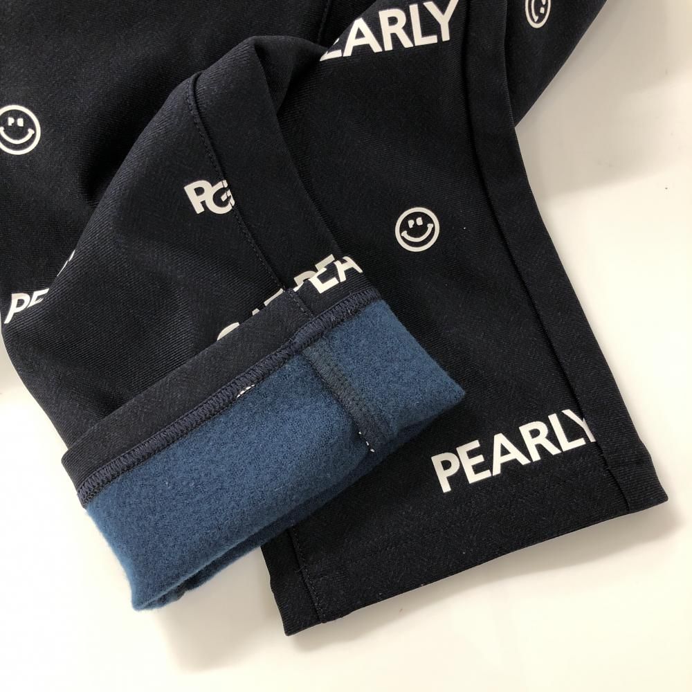 超 パーリーゲイツ ストレッチパンツ ネイビー×白 ロゴ ニコちゃん総柄 スマイル レディース 00 XS ゴルフウェア PEARLY GATES USTAUSTRALIA_COM_AU