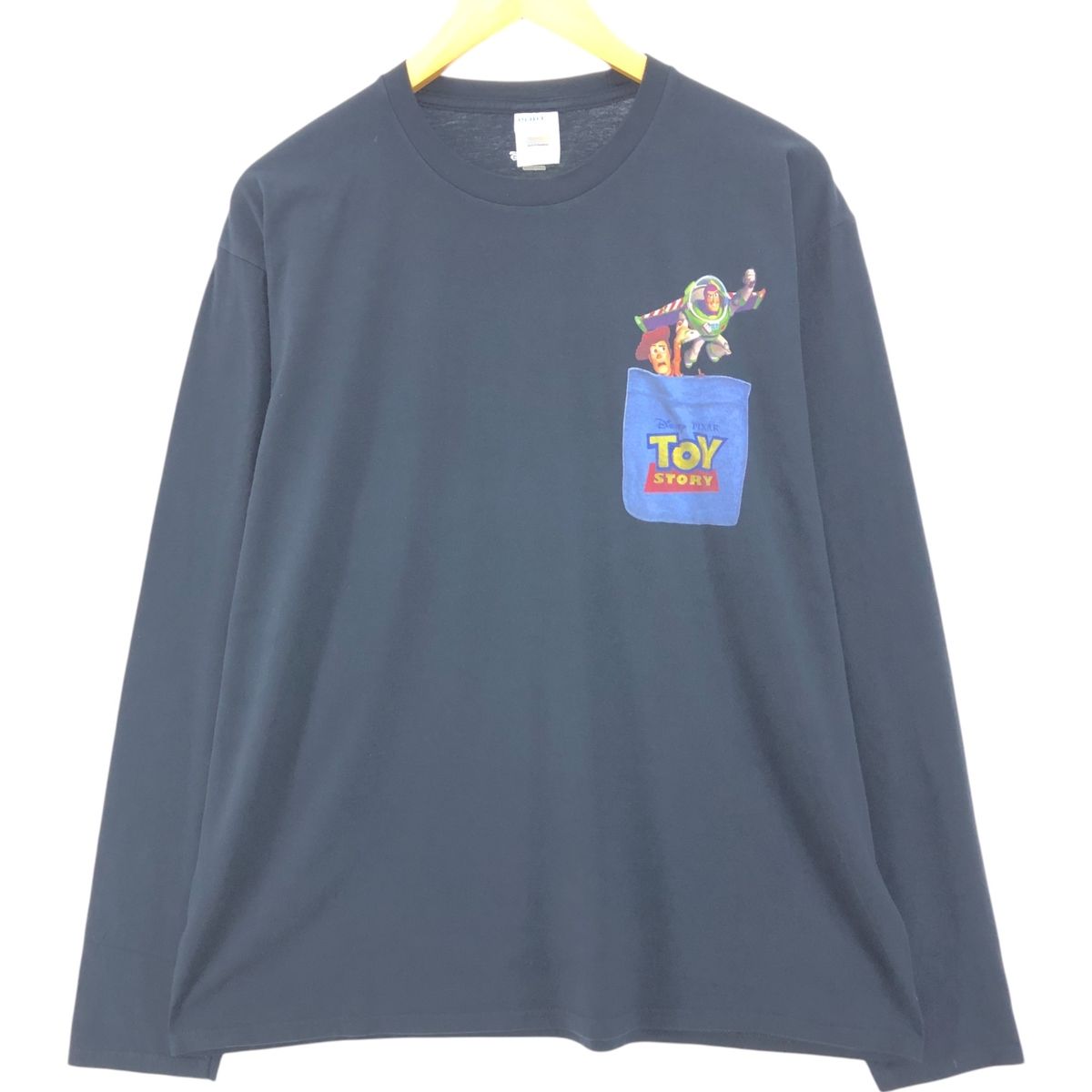 古着 PORT-COMPANY TOY STORY トイストーリー ロングTシャツ ロンT メンズXL相当 ヴィンテージ|eaa549996