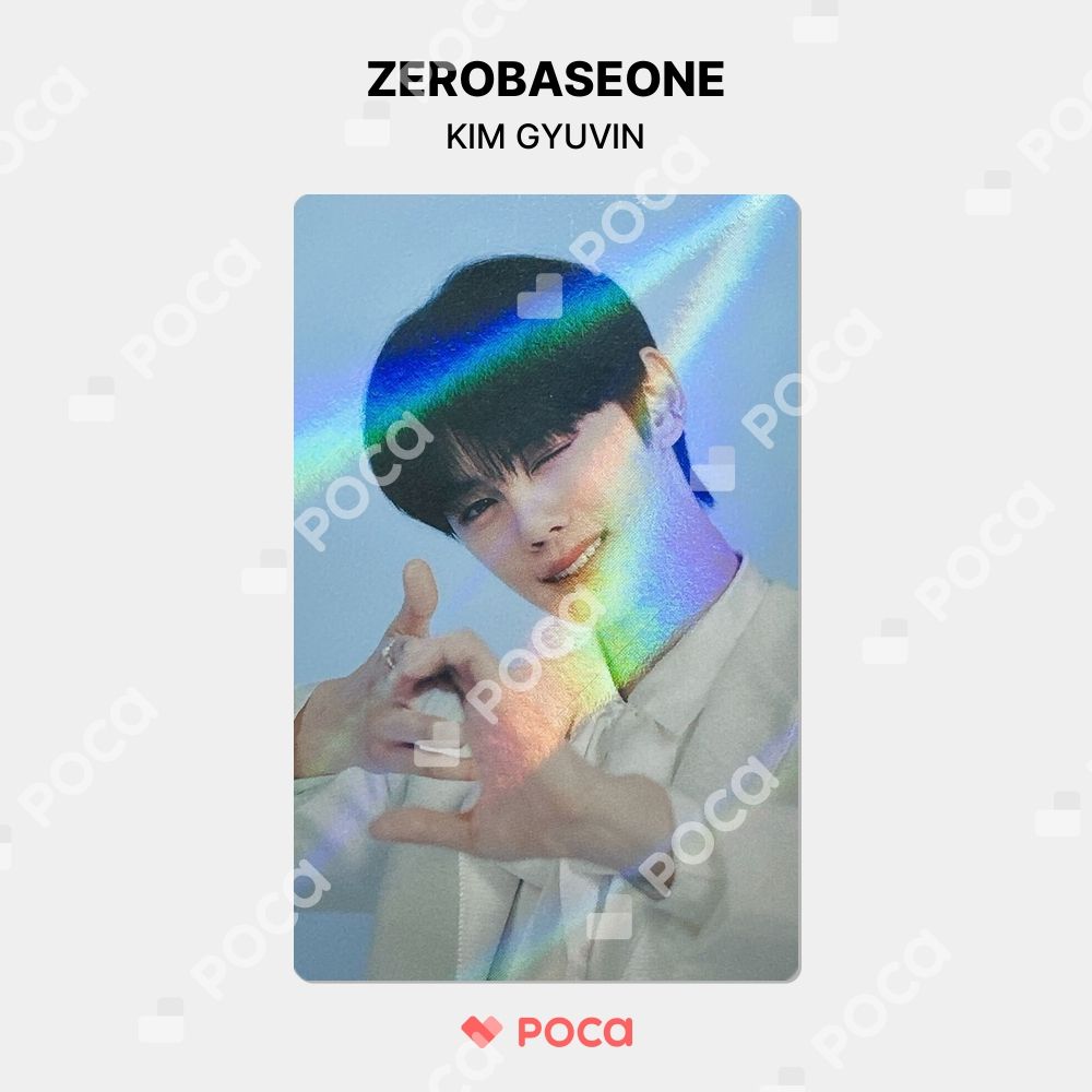ZEROBASEONE キムギュビン トレカ 2023 ZEROBASEONE FAN-CON