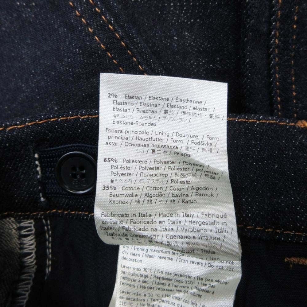  FENDI KIDS フェンディキッズ バック ロゴ ストレッチ デニム パンツ ジーンズ Gパン ズボン 8 A インディゴブルー キッズ 古着 長ズボン ロングパンツ ボトムス スパッツ