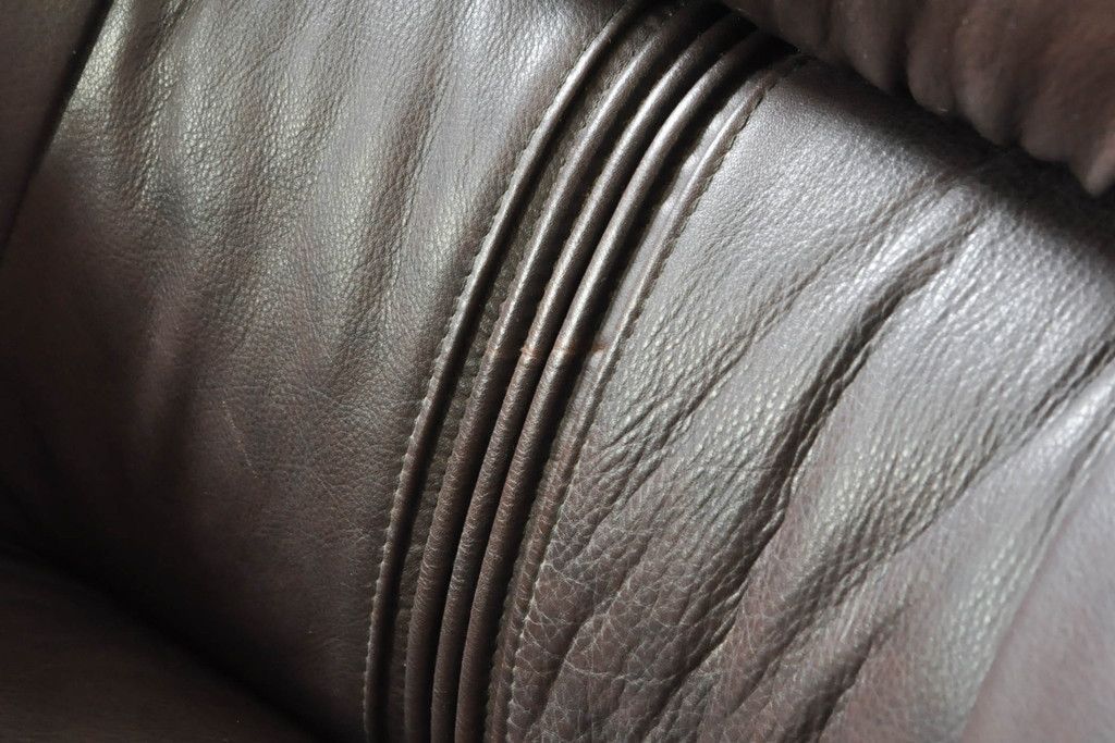 ☆事前問合せ必須☆ レザーソファ 中古 美品 オランダ製 本革 ダッチ