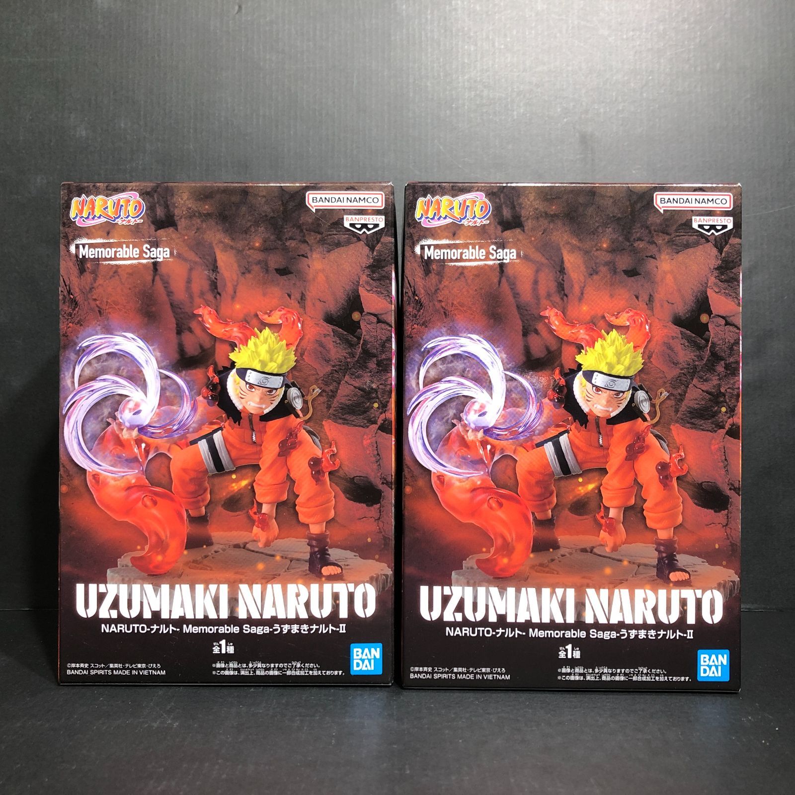 城東86-106】NARUTO Memorable Saga うずまきナルト Ⅱ 2体 城東86-106】NARUTO Memorable Saga うずまきナルト Ⅱ 2体