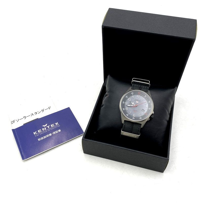 Kentex ケンテックス JASDF ANALOG SOLAR WATCH S715M アナログ ソーラー 時計 腕時計 197-250502-ay-08-izu