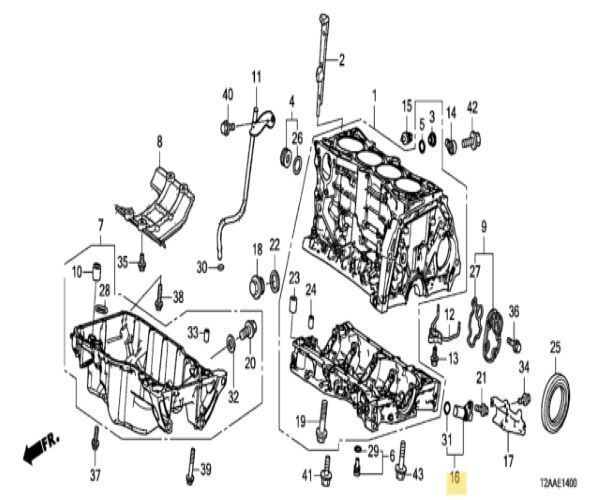 ホンダ 純正 ステップワゴン スパーダ クランクセンサー HONDA STEP