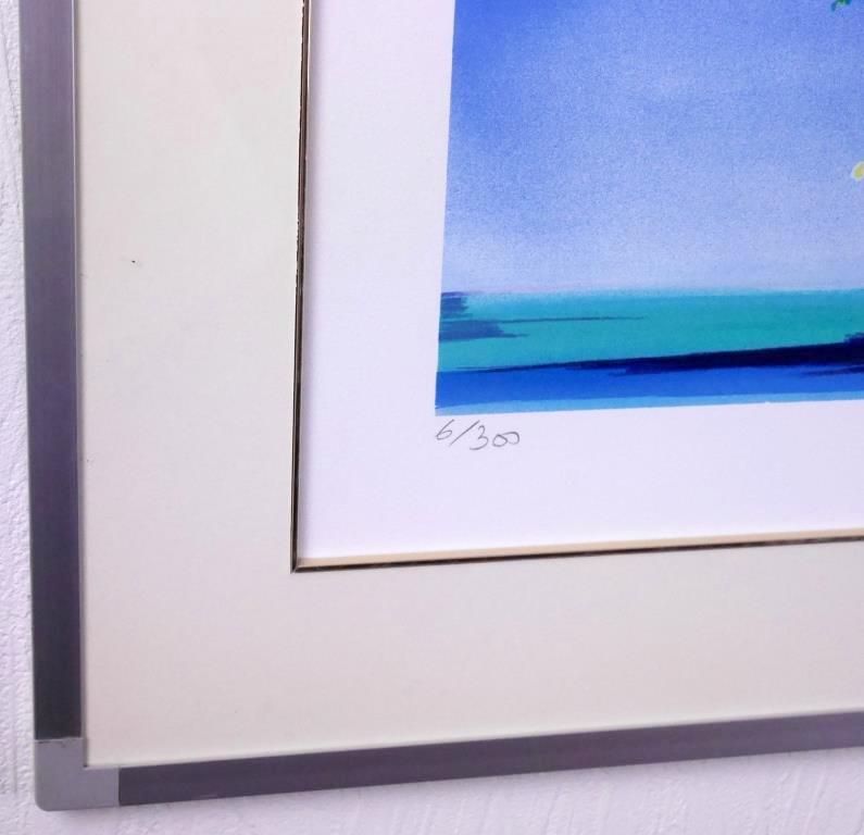 ビクトール スパン リトグラフ 額装 直筆サイン・エディション有り