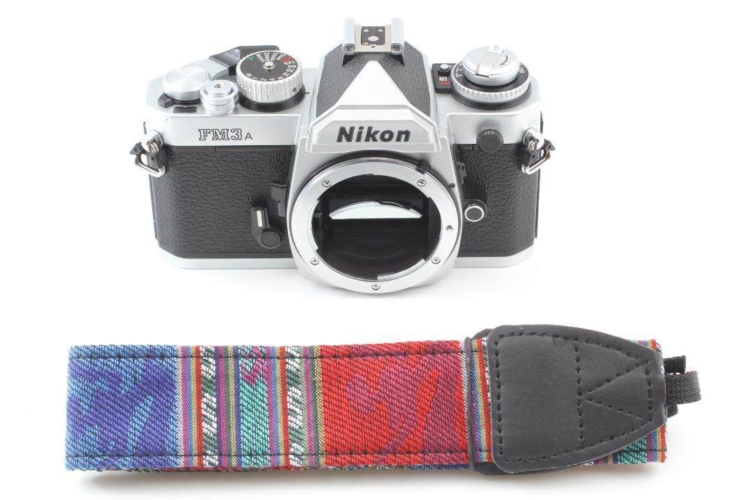 ニコン Nikon FM3A シルバー フィルム 一眼レフカメラ 1727 - メルカリ