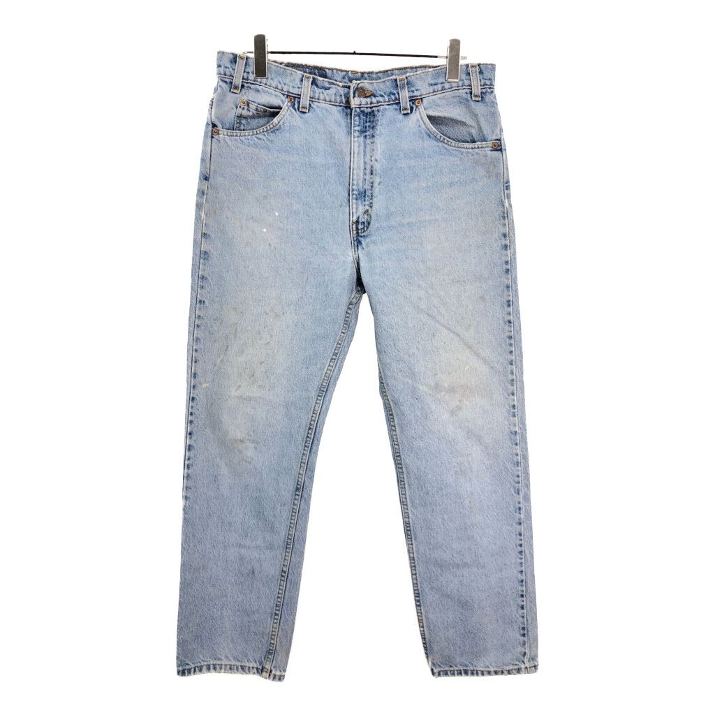 90年代 Levi s リーバイス 505 デニムパンツ オレンジタブ ブルー メンズ W36 L30 古着 V5409
