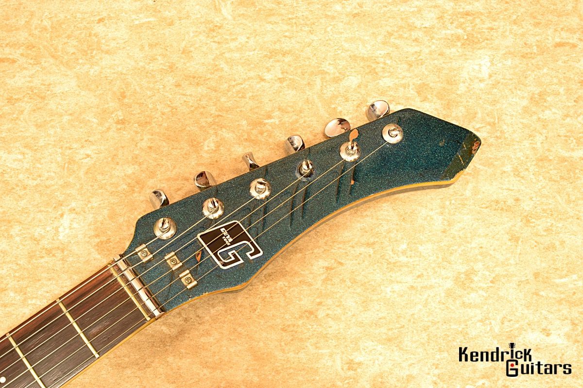 Guyatone 1966 LG-350T Sharp Five / Blue Metalic w/HC - メルカリ