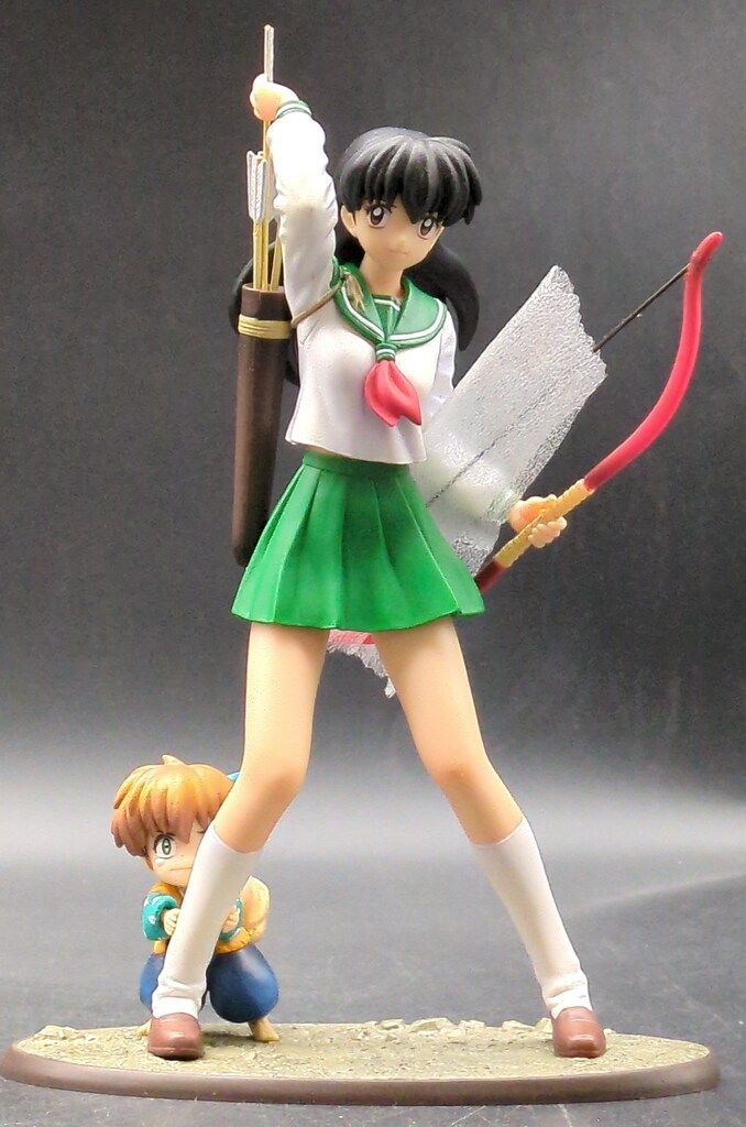 犬夜叉 かごめ＆七宝 1/8 完成品フィギュア 正規品・箱付き】かごめ&七宝(