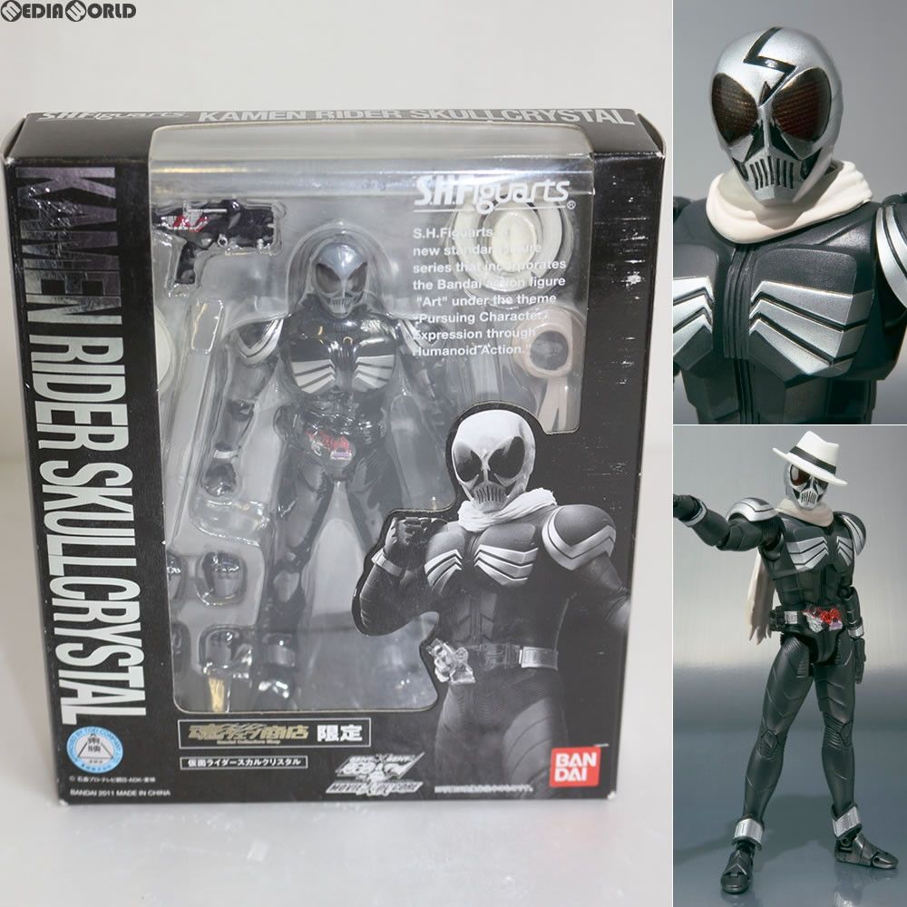 限定SALE，品質保証 魂ウェブ商店限定 S.H.Figuarts(フィギュアーツ) 仮面ライダースカルクリスタル 仮面ライダー×仮面ライダーオーズu0026ダブルfeat.スカル MOVIE大戦CORE 完成品 可動フィギュア バンダイ その他