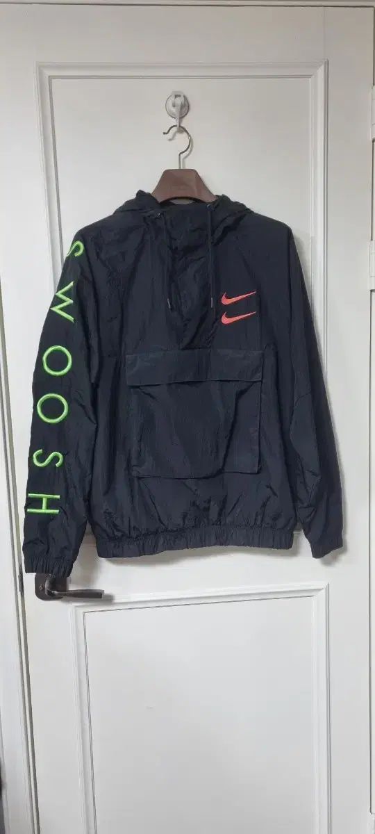 L NIKE ナイキ ダブル SWOOSH スウッシュ Anorak アノラック ウィンドブレーカー