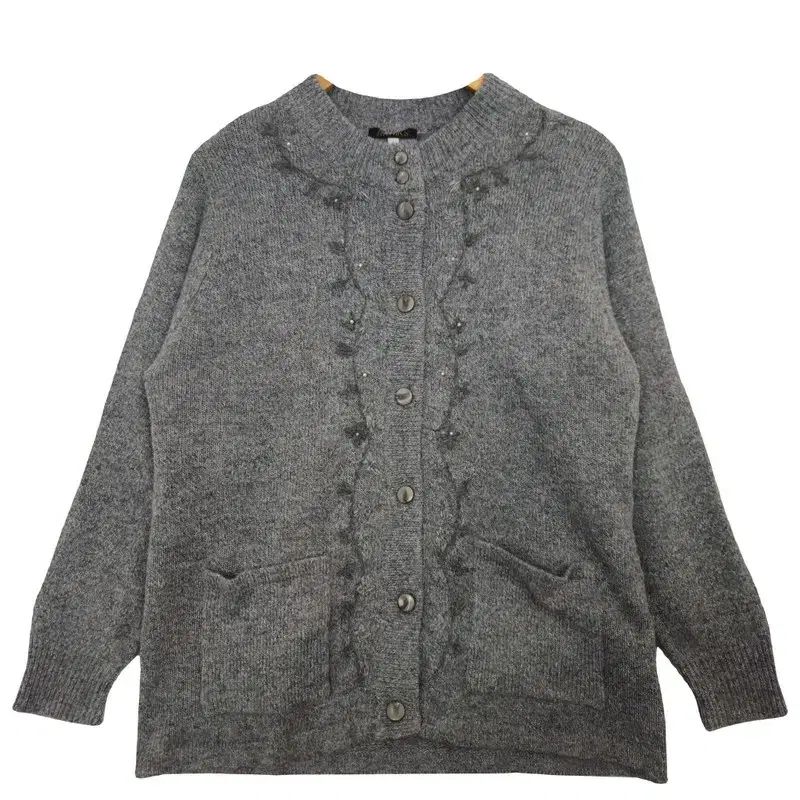 JPN グレー ニット カーディガン WOMEN L - メルカリ