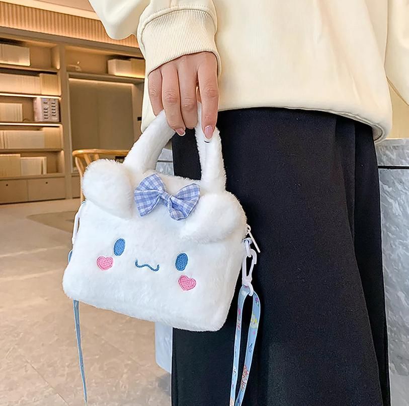 新品 シナモンロール ぬいぐるみバック ハンドバッグ,ショルダー