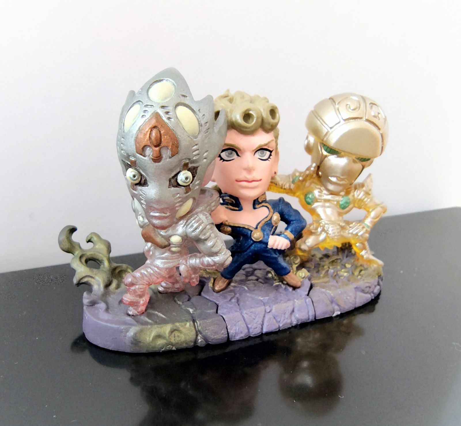 ジョジョの奇妙な冒険 第5部 キャラヒーローズ ジョルノ ゴールドエクスペリエンス ゴールドエクスペリエンスレクイエム セット GEP GER