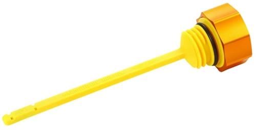 PERFOMANCE MAGNETIC トランスミッション オイルディップスティック CURVED ゴールド 2017年以降ツーリング トライクモデル