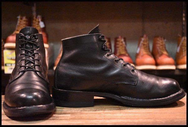 ホワイツ　セミドレス　ビブラム269シングル　黒 ホワイツ セミドレス ビブラム269シングル ブラックレザー