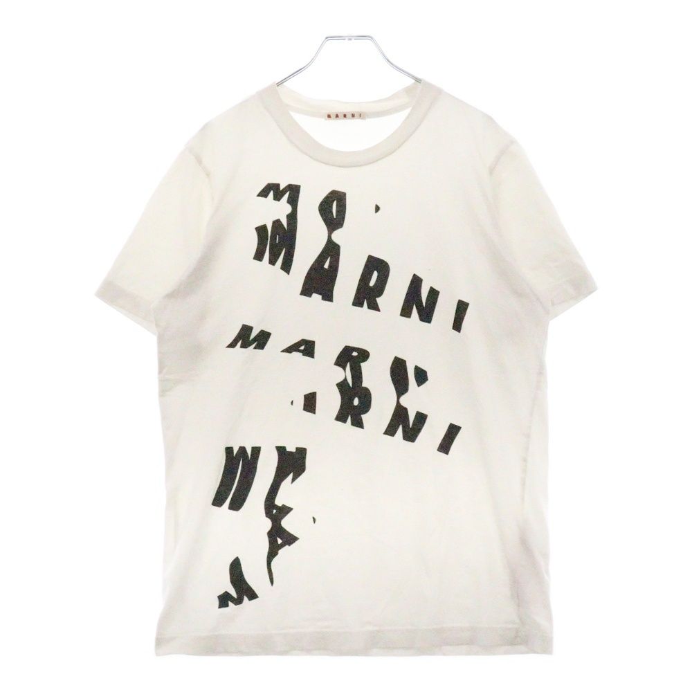 MARNI (マルニ) 22AW ロゴプリント半袖Tシャツ HUMU0198P8