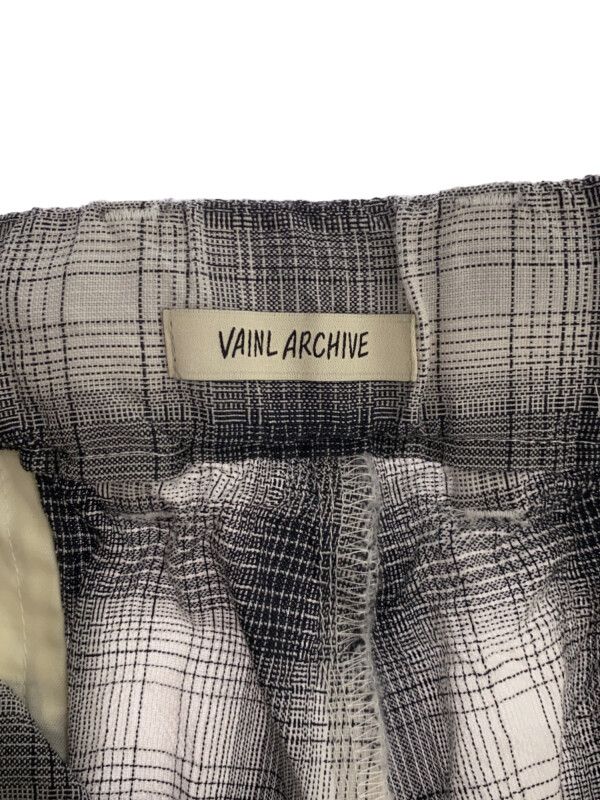VAINL ARCHIVE ヴァイナルアーカイブ 23SS SLANT-SHORTS オンブレ