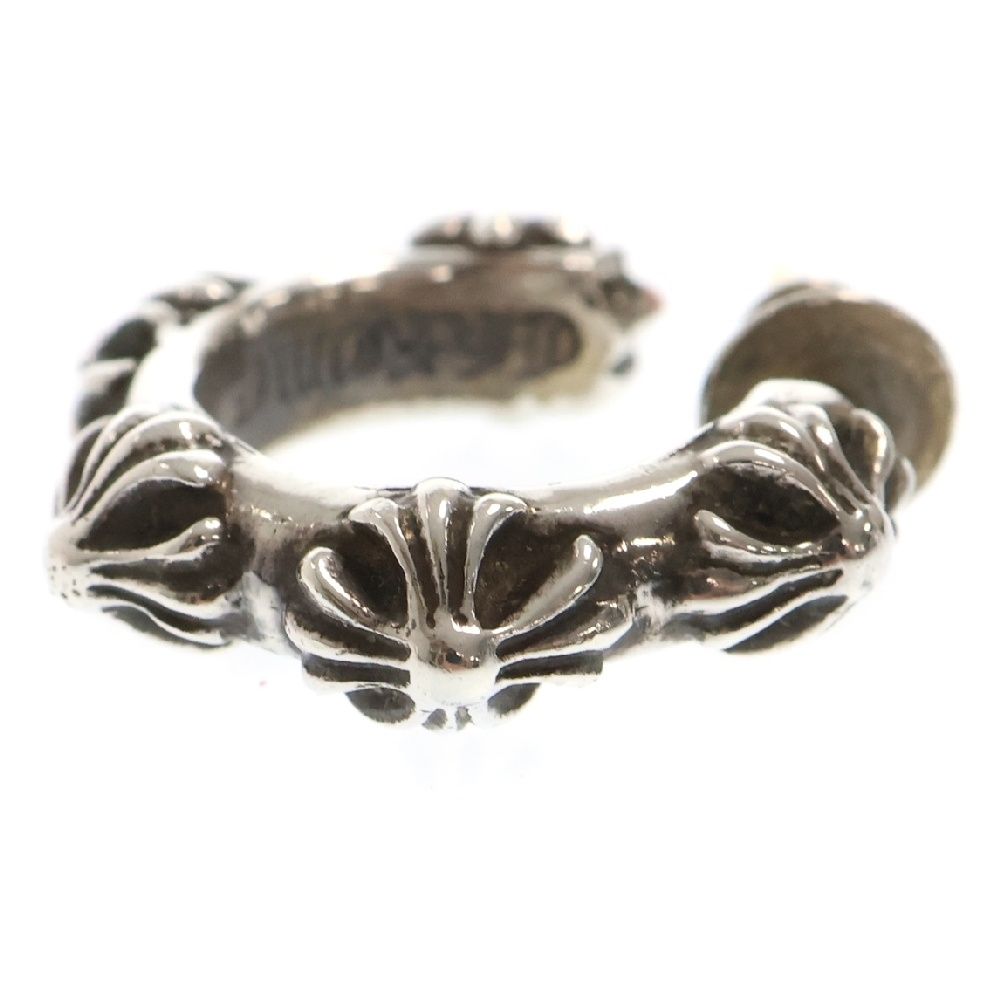 CHROME HEARTS (クロムハーツ) HOOP CROSS クロスバンド フープピアス