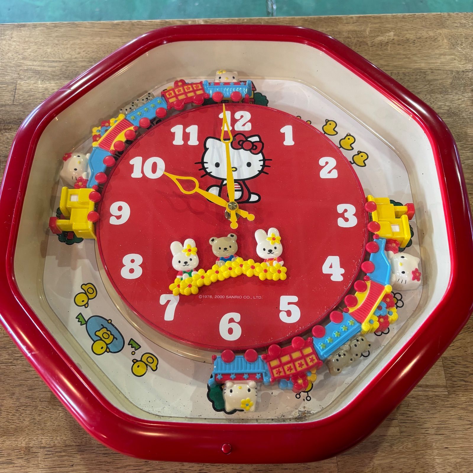 希少】Lemnos レムノス ポストモダン 掛け時計 佐藤まどか 紫 レムノス