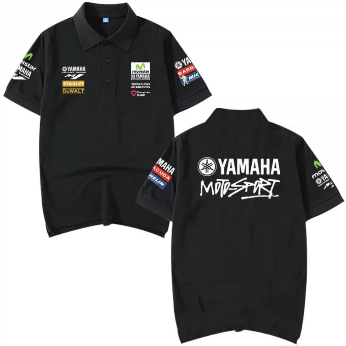 Movistar Yamaha MotoGP チーム ポロシャツ 新品未使用 ☆アウトレット☆新品 L MotoGP YAMAHA RACING VR46 Poloシャツ
